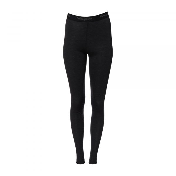 woolpower caleçon long johns protection lite anthracite femmes