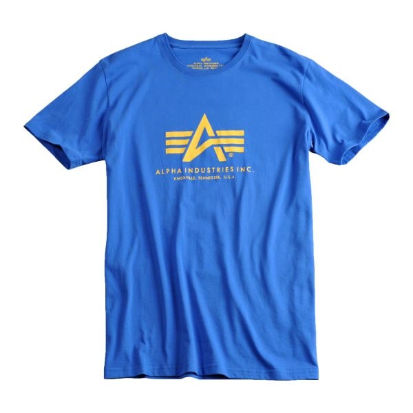 Alpha Industries T-Shirt Basic bleu foncé