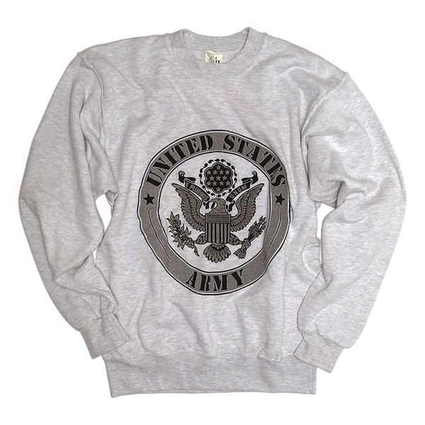 Sweatshirt US Army gris