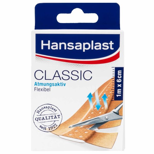 Hansaplast Pansement Classic 1 m x 6 cm