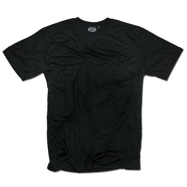 Mil-Tec T-Shirt CoolMax noir