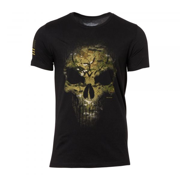7.62 Design T-Shirt Camo Skull Multicam noir