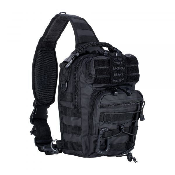 Sac à dos Assault Pack One Strap Tactical Black Small