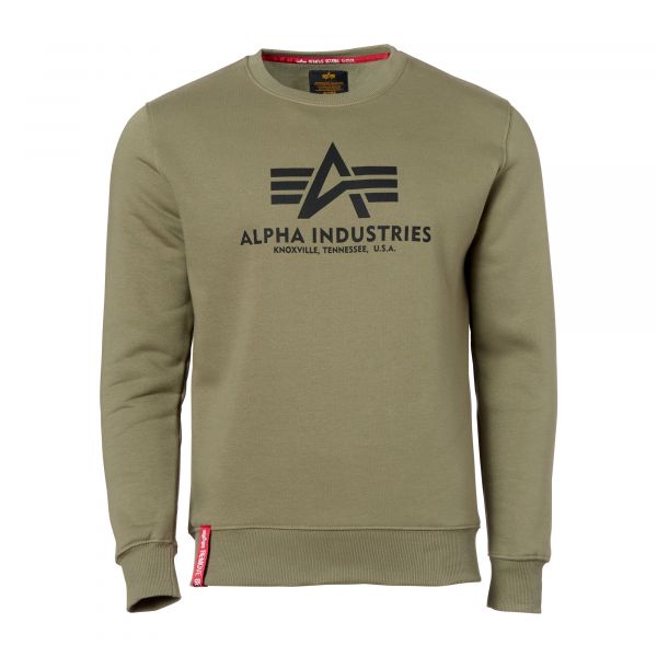 Alpha Industries Pull Basic Sweater olive