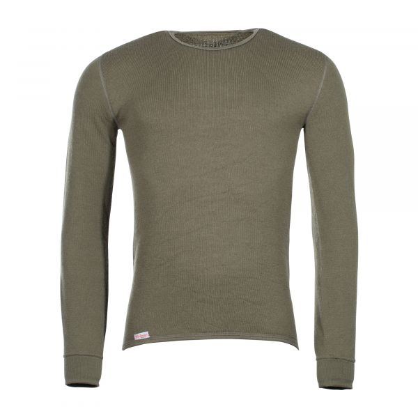 Woolpower Maillot Crewneck Manches longues 200 pine green