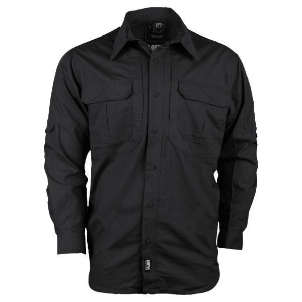 MFH Tactical Chemise manches longues Stake noir