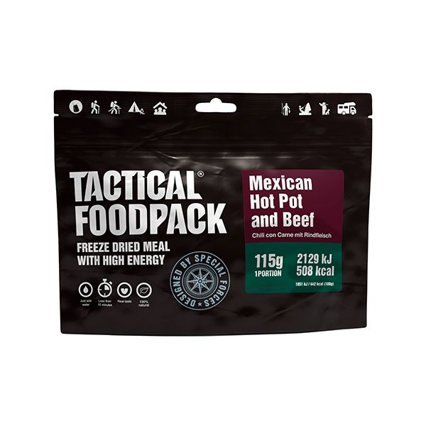 Tactical Foodpack Chili con Carne au bœuf