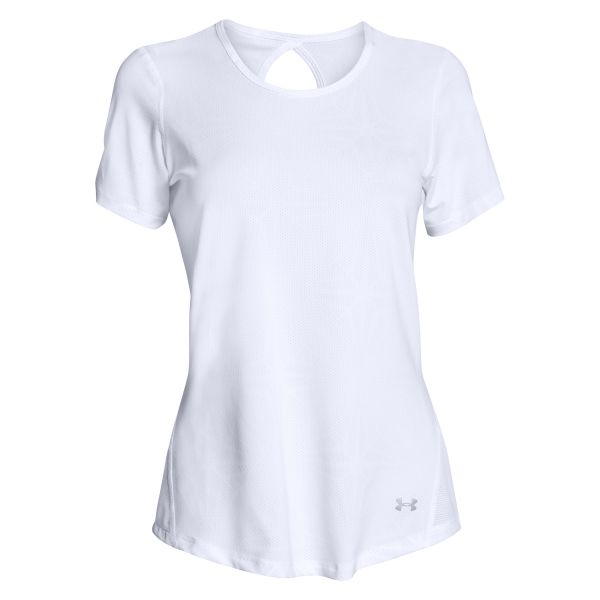 Under Armour T-Shirt HeatGear CoolSwitch blanc Femmes