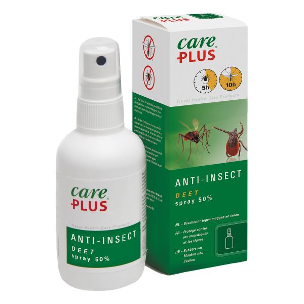 Care Plus Anti-insectes DEET 50 Spray 60ml