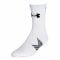 Chaussettes Undeniable Mid Crew Under Armour blanches