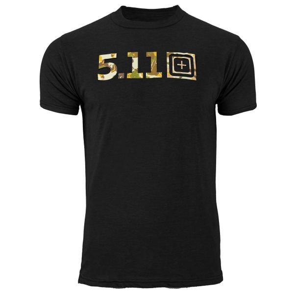 5.11 T-Shirt Legacy Camo Fill noir