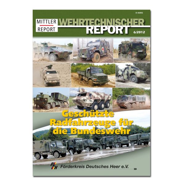 Brochure "Wehrtechnischer Report – Édition no 6/2012"