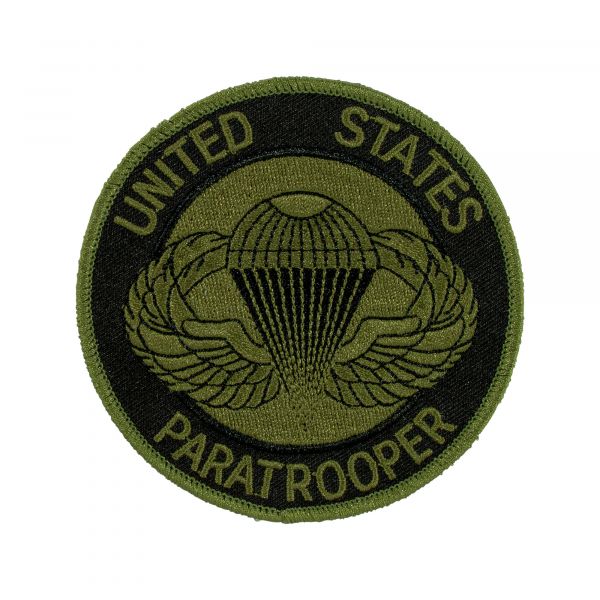 Insigne Tissu US Paratrooper kaki