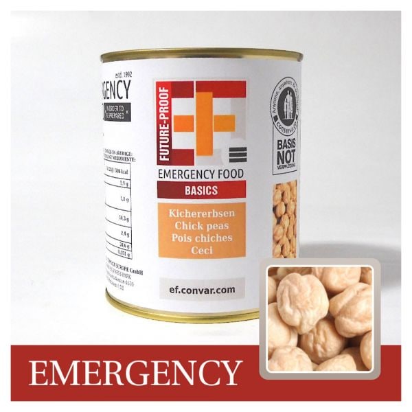 EF Emergency Food Basics Pois chiches