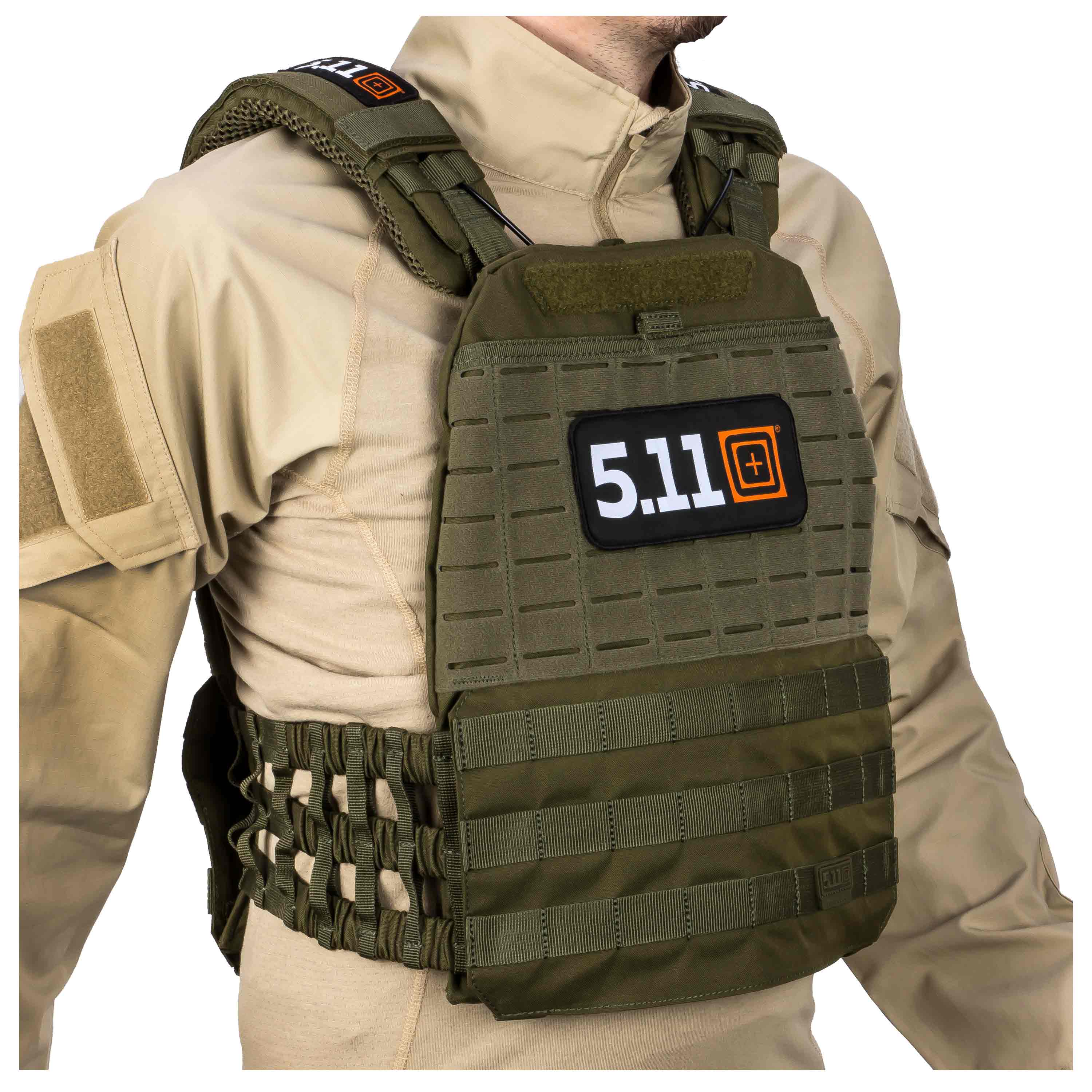 Gilet Porte-plaques Tactec 5.11 Tactical - Porte-plaques sur  -  Vêtements militaire et Equipements de Sécuri
