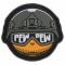 TacOpsGear Patch 3D PVC Tacticons Nr.25 Pew Pew Smiley Emoji