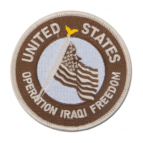 Insigne Tissu US Iraqi Freedom