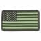 Patch 3D drapeau US forest green