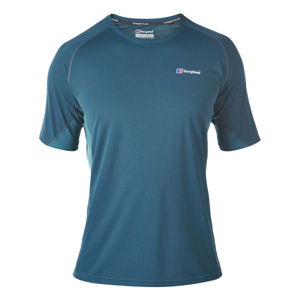 T-Shirt Berghaus Crew Neck Technical reflecting pond/blue coral