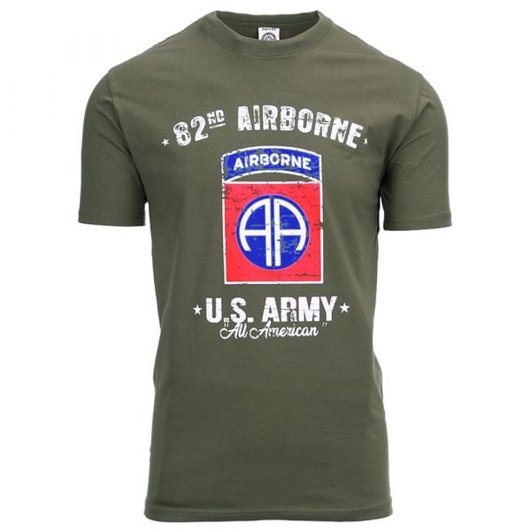 Fostex Garments T-Shirt U.S. Army 82nd Airborne olive