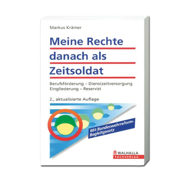 Livre Meine Rechte danach als Zeitsoldat - 2ème édition