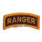 Insigne de bras Ranger doré noir