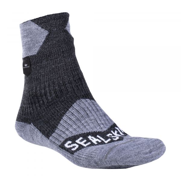 Sealskinz Chaussettes Waterproof All Weather gris