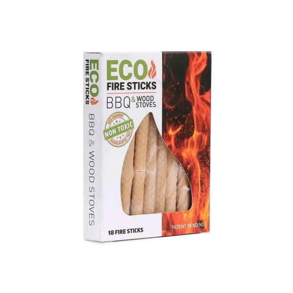 Eco Fire Allume-feu Eco Fire Sticks 18 pièces