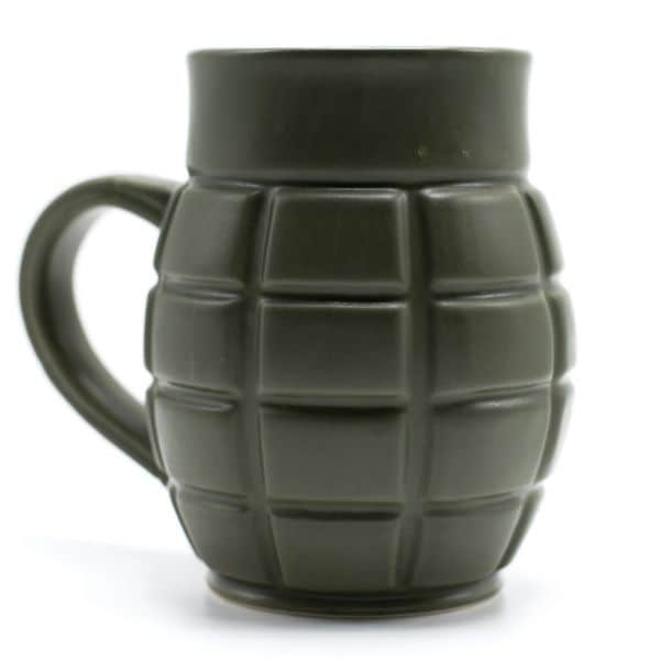 Caliber Gourmet Tasse Grenade Coffee Mug olive