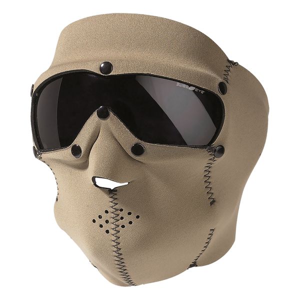Masque de protection Néoprène Basic Smoke coyote