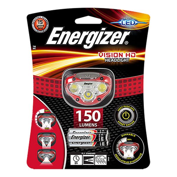 Lampe Frontale Energizer Vision HD