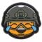TacOpsGear Patch 3D PVC Tacticons Nr.9 Hearty Laugh Smiley Emoji