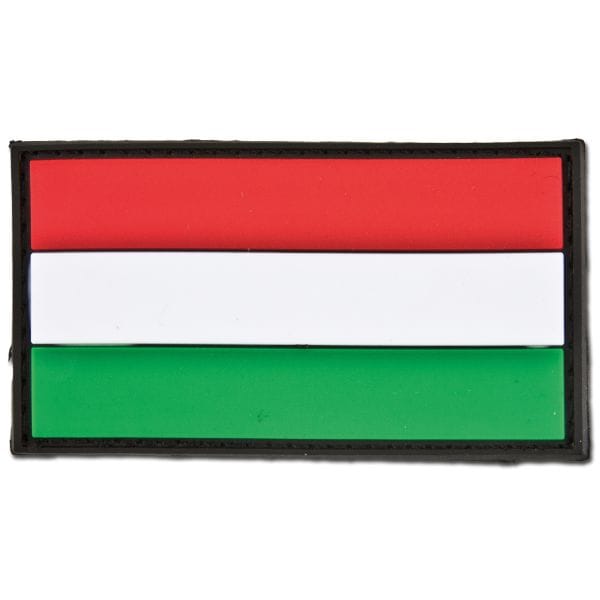 Patch 3D drapeau Hongrois