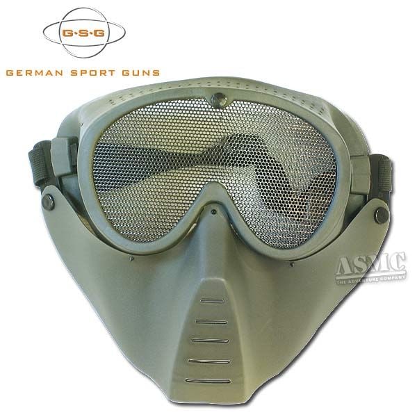 Masque Airsoft GSG kaki, Masque Airsoft GSG kaki, Masques de protection, Airsoft