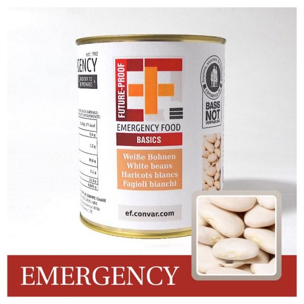 EF Emergency Food Basics Haricots blancs