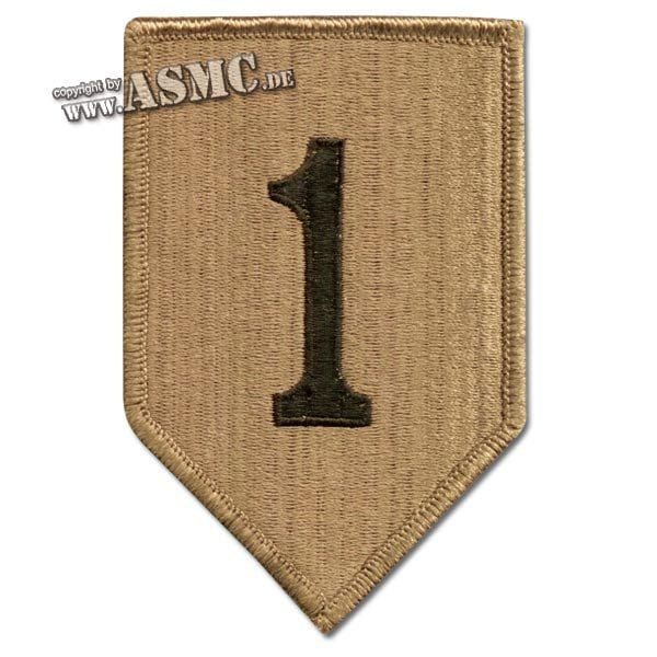 Insigne Tissu US 1st. Infantry Division desert