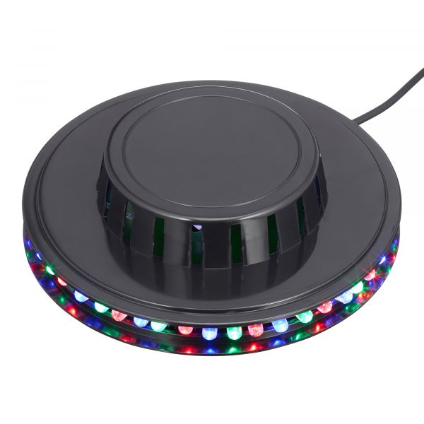 HI Plaque disco avec 48 LED colorées