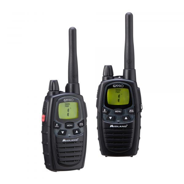 Midland Talkie-walkie G7 Pro paire PMR+LPD
