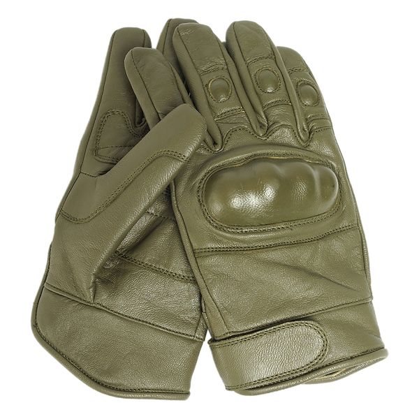 Gants Tactical Gloves cuir olive