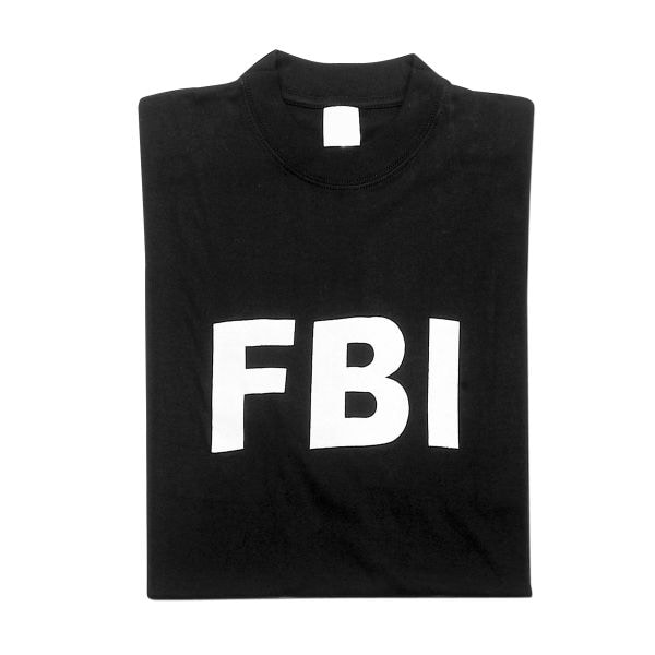 T-Shirt FBI noir