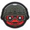 TacOpsGear Patch 3D PVC Tacticons Nr.19 Halloween Smiley Emoji