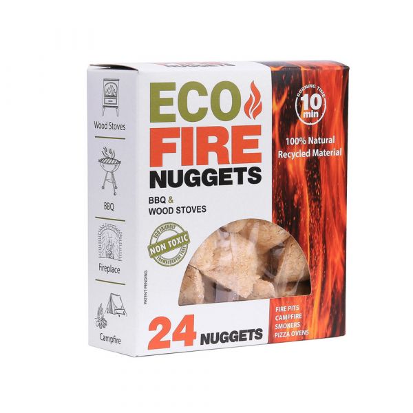 Eco Fire Allume-feu Eco Fire Nuggets 24 pièces