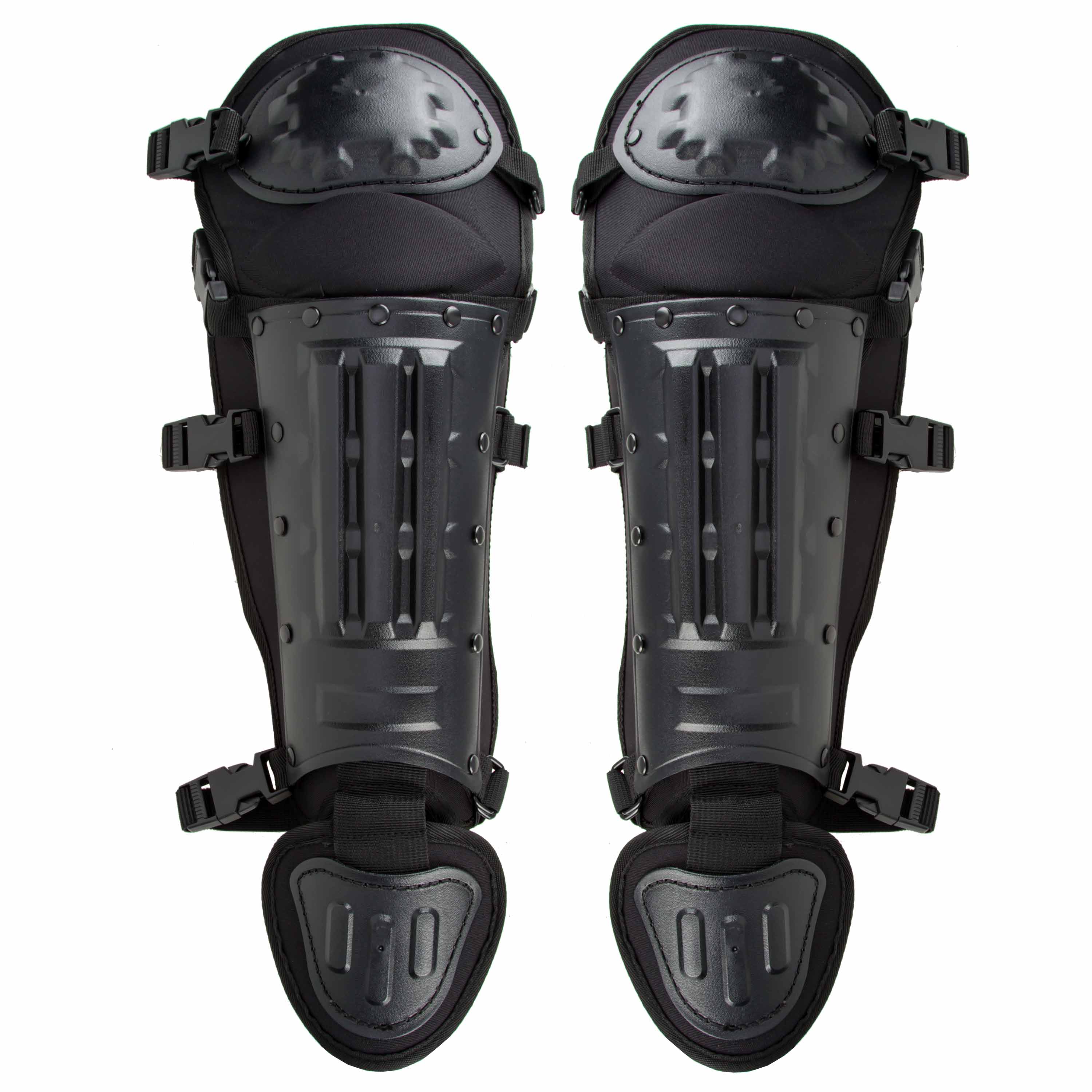 Us Police Protecop Shin Guard's Protège-tibias Taille Universelle Police 1 Paire