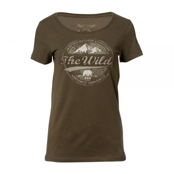 720gear T-Shirt The Wild army femmes