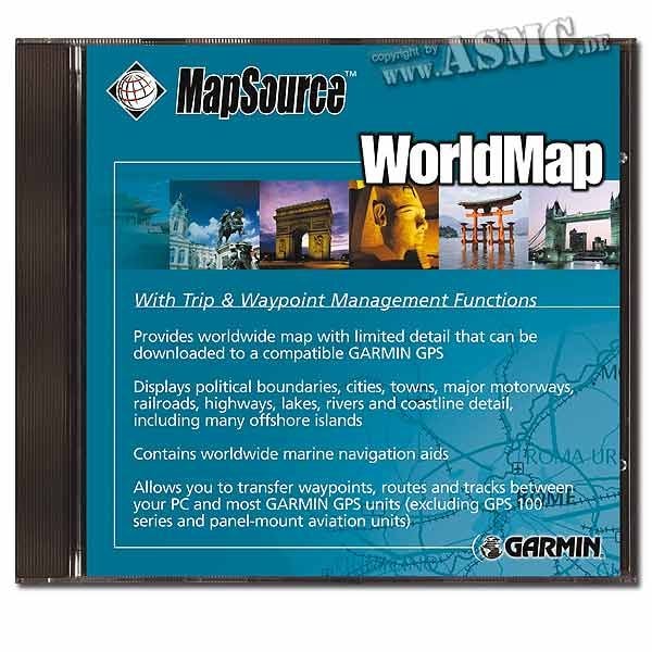 MapSource® WorldMap