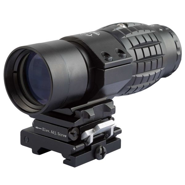 THO Lunette de visée 3x35 V2 Flip-to-Side Magnifier noir