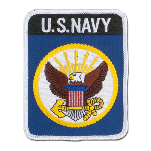 Insigne Tissu US Navy rectangulaire