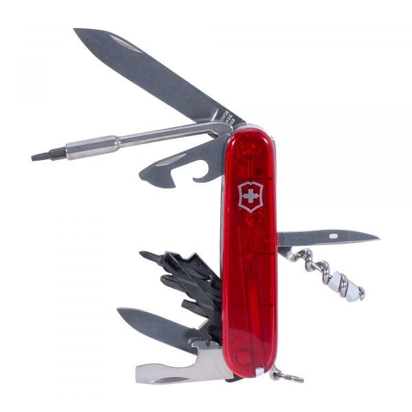 Victorinox Couteau de poche Cyber Tool S rouge
