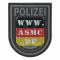 Patch 3D Bundespolizei noir