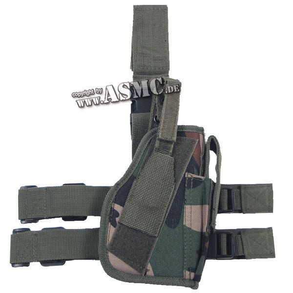 Holster tactique Basic woodland droitier